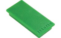 Franken Haftmagnet 23 x 50 mm, 10 Stück, Grün