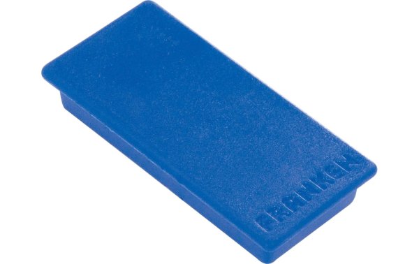 Franken Haftmagnet 23 x 50 mm, 10 Stück, Blau