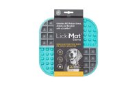 LickiMat Futtermatte Dog Slomo, 20 x 20 cm, Türkis