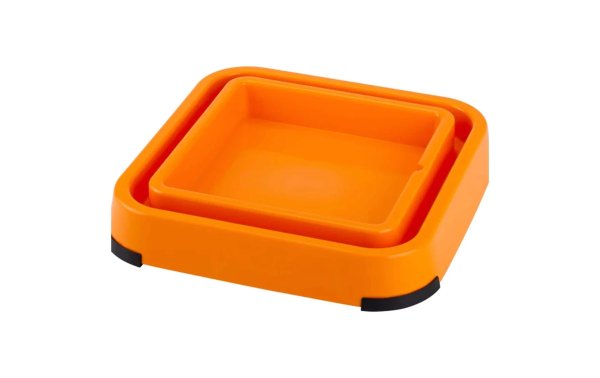 LickiMat Dog Keeper Outdoor , 20 x 20 cm, Orange