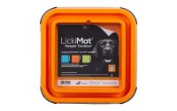 LickiMat Dog Keeper Outdoor , 20 x 20 cm, Orange