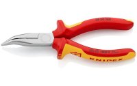 Knipex Flachrundzange 160mm/1000V/40° mit Schneide...