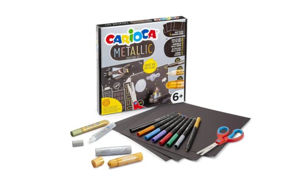 Carioca Fineliner Metallic Creator Set Mehrfarbig, 24er Set