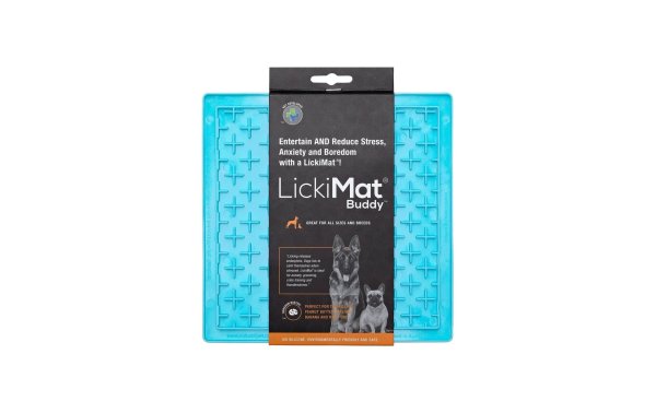 LickiMat Futtermatte Dog Buddy XL, 28 x 28 cm, Türkis
