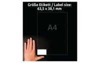 Avery Zweckform Adressetiketten Ultragrip 63.5 x 38.1 mm, 40 Blatt