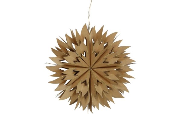 Hoff Interieur Weihnachtsdeko Natural Woods Ø 30 x 9 cm, Braun