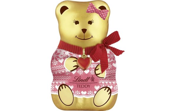 Lindt Schokolade Teddy Girl Milch Weihnachten 100 g