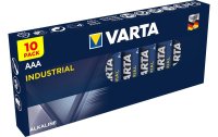Varta Batterie Industrial AAA 10 Stück