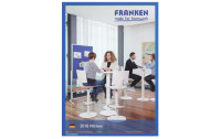 Franken Dokumentenhalter Frame It X-tra!Line A4, 5 Stück, Blau