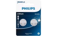 Philips Knopfzelle Lithium R2450 2 Stück