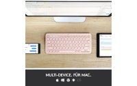 Logitech Bluetooth-Tastatur K380 for Mac Multi-Device Rosa