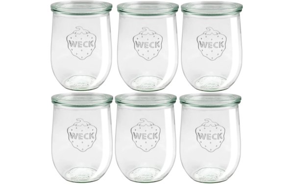 Weck Einmachglas 1062 ml, 6 Stück