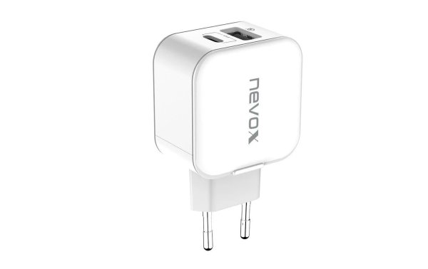 Nevox USB-Wandladegerät USB-C Power Delivery + QC 3.0 18 W