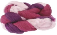 Heyda Filzwolle 3-Strang-Mix 50 g, Lila/Pink/Rosa