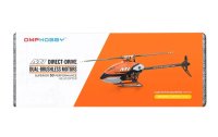 OMPHobby Helikopter M1 EVO Flybarless, 3D, Gelb BNF