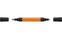 Faber-Castell Tuschestift Pitt Artist Pen Dual Orange
