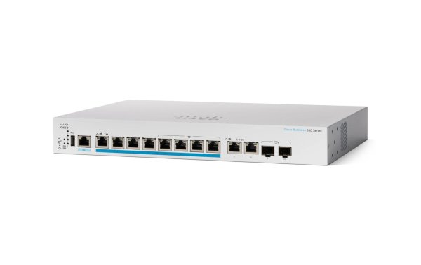 Cisco PoE+ Switch CBS350-8MP-2X 10 Port