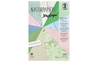 URSUS Bastelpapier Naturpapier Mystique 23 x 33 cm, 70 g/m², 10 Bl