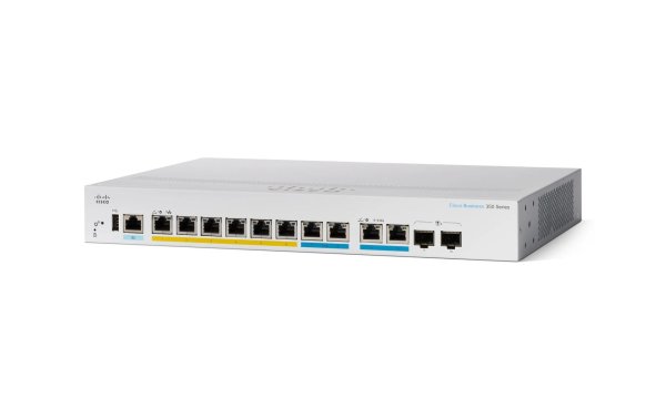 Cisco PoE+ Switch CBS350-8MGP-2X 10 Port