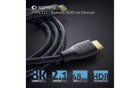 sonero Kabel Ultra High Speed HDMI 2.1 8K HDMI - HDMI, 0.5 m