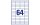 Avery Zweckform Universal-Etiketten 3667 48.5 x 16.9 mm, 100 Blatt