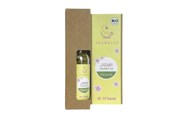 TEABALLS Teaballs Jasmin Grüner Tee Bio naturtrüb 30-75 Tassen