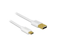 Delock USB 2.0-Kabel 3er Set USB A - Micro-USB B...