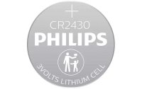 Philips Knopfzelle Lithium CR2430 2 Stück