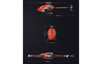 OMPHobby Helikopter M1 EVO Flybarless, 3D, Weiss BNF