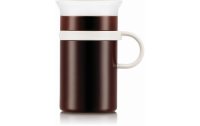 Bodum Kaffeetasse Bistro 300 ml, 4 Stück, Crème