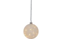 Star Trading Weihnachtskugel Glow Snow, 30 LED, 15 cm,...