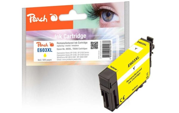 Peach Tinte Epson No 603XL (T03A4) Yellow