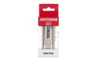 Amsterdam Acrylfarbe Reliefpaint 815 Zinn deckend, 20 ml 20 ml, Zinn