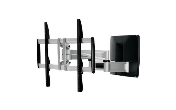 PureMounts Wandhalterung PM-PLATINUM-90 Schwarz/Silber