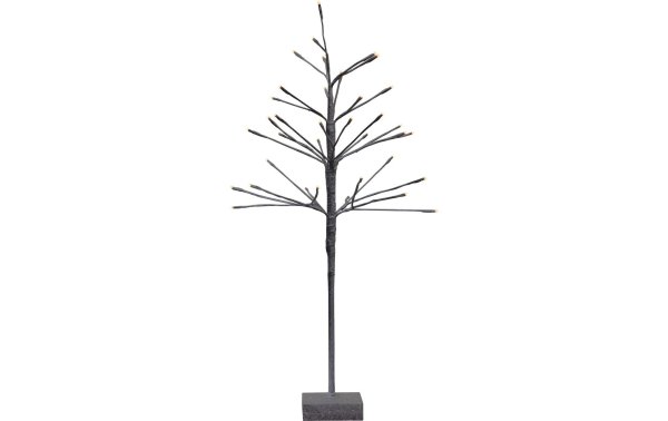 Star Trading Baum Snowfrost, 36 LEDs, 90 cm, Braun