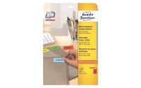 Avery Zweckform Universal-Etiketten non-permanent Rot, 20...