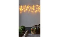 Star Trading LED-Lichtervorhang Icicle, 240 LED, 590 cm, Outdoor