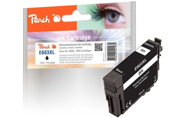 Peach Tinte Epson No 603XL (T03A1) Black