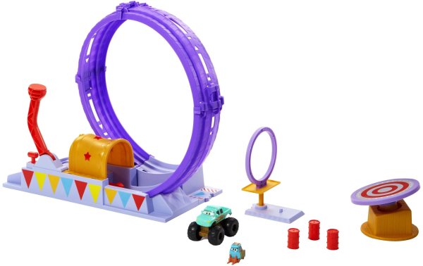 Mattel Cars Disney Cars Showtime Loop Playset