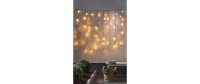 Star Trading LED-Lichtervorhang Golden, 80 LED, 130 cm,...