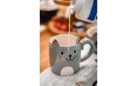 Kadastar Kaffeetasse Bätmään 330 ml, 4 Stück, Grau