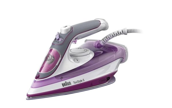 Braun Dampfbügeleisen TexStyle 5 SI 5034 Violett/Weiss