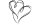 Heyda Motivstempel Heartbeat Hellbraun