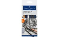 Faber-Castell Zeichenkohle Charcoal 7-teilig