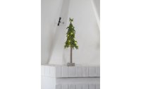 Star Trading Weihnachtsbaum Lummer, 15 LEDs, 55 cm, Grün