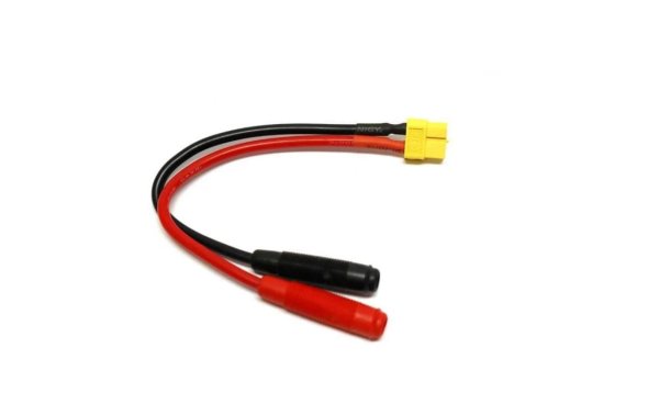 EP Adapterkabel XT60 zu 4 mm Bananenbuchse