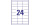 Avery Zweckform Universal-Etiketten 3658 64.6 x 33.8 mm, 220 Blatt