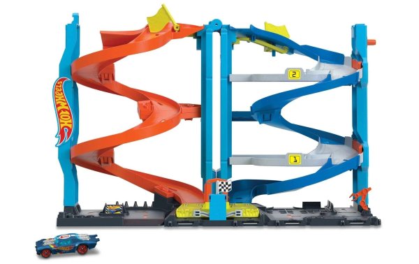 Hot Wheels City Hot Wheels City Transforming Race Tower