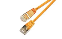 SLIM Slimpatchkabel  Cat 6, U/FTP, 0.5 m, Orange