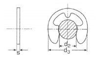 EP E-Clip 3 mm 10 Stück